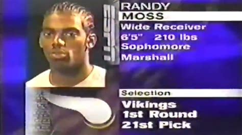 1998 NFL Draft Listing .